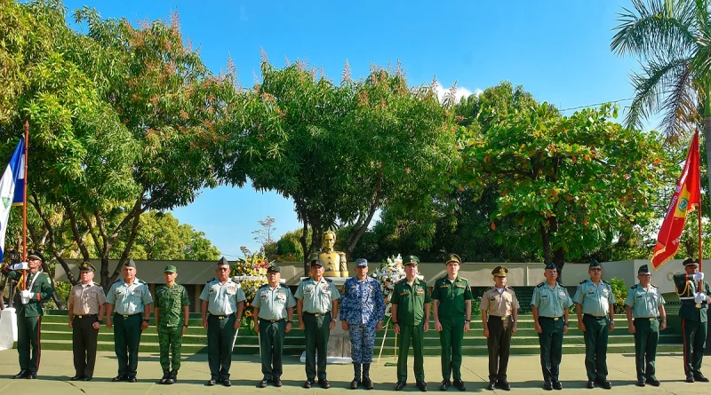 ejercito de nicaragua, csem, jose dolores estrada, 232 aniversario del natalicio, nicaragua