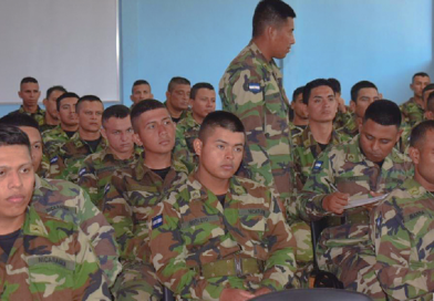 ejercito de nicaragua, capacitación ambiental, marena, nicaragua