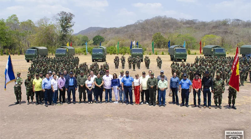 nicaragua, ejercito de nicaragua, plan de seguridad a la cosecha cafetalera,