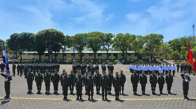 acto de ceremonia, traspaso de mando, centro superior de estudios militares, managua, ejercito de nicaragua, nicaragua