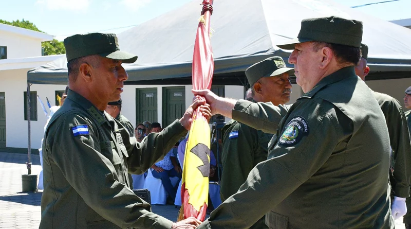 nicaragua, ejercito de nicaragua, 4 comando militar regional, traspaso de mando