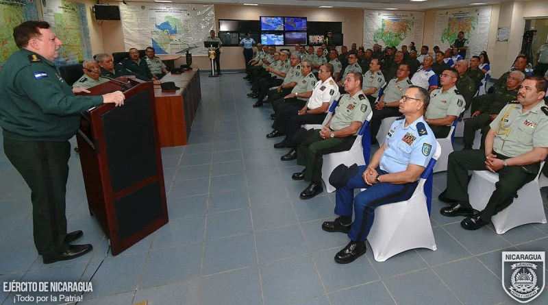 nicaragua, ejercito de nicaragua, traspaso de mando, estado mayor de la defensa civil,