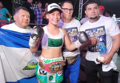 boxeo, deportes, managua, nicaragua, all star boxing, eveling la colocha ortega, canal 4 la mejor television