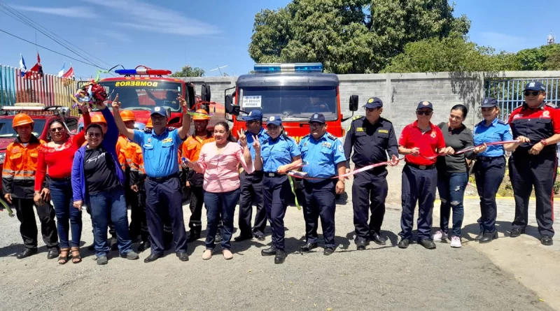 nicaragua, estacion de bomberos, los brasiles, managua, mateare,