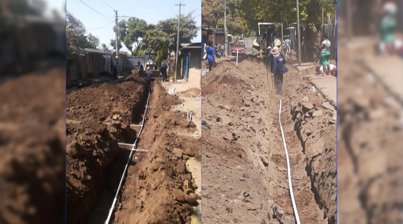 nicaragua, enacal, servicio de agua potable, mejoras, barrio 14 de mayo, agua potable