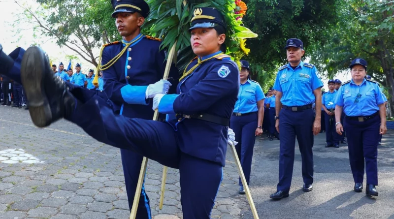 policia nacional, nicaragua, homenaje, leonel rugama, poeta guerrillero