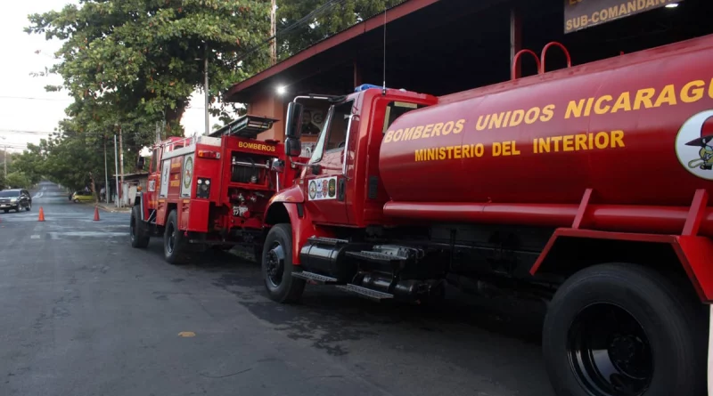 nicaragua, estacion de bomberos, bomberos unidos, sabana grande,