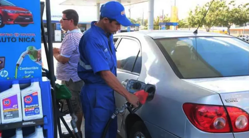gasolina, nicaragua, gas, ine, precios de combustibles,