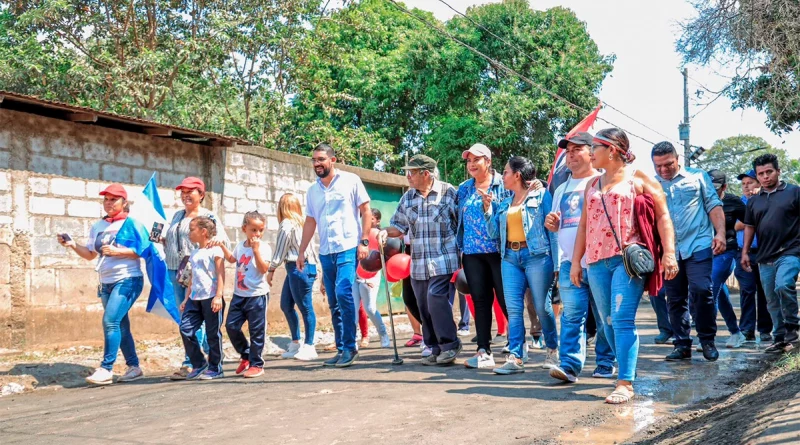 alcaldia de managua, calles para el pueblo, nicaragua,