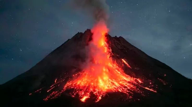 alerta máxima, tsunami, volcan, indonesia