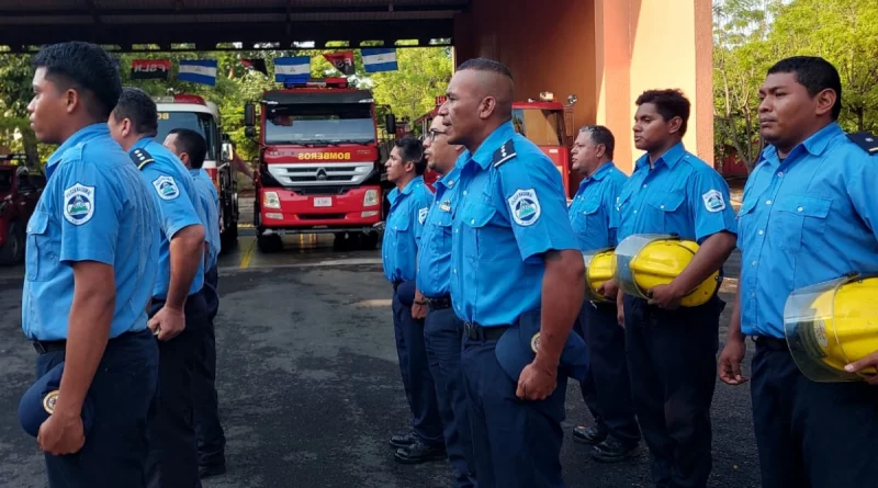 nicaragua, bomberos, rinden homenaje, legado, Comandante Tomás Borge