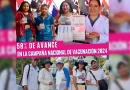 Campaña de vacunación 2024, protección total, 50% de avance, salud publica, vacunación,