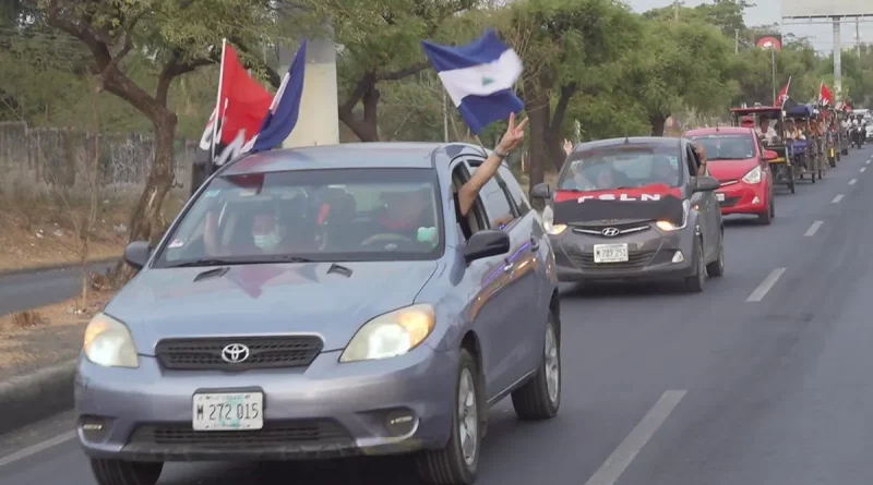 dia nacional de la paz, managua, paz, policia de nicaragua, bomberos, ministerio del interior,