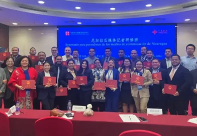 periodistas sandinistas, delegación, comunicadores, seminario de Comunicadores, China, Nicaragua, fortalecen lazos de amistad, intercambio, concluye con éxito,