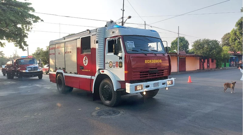 nicaragua, unidades de bomberos, bomberos unidos,