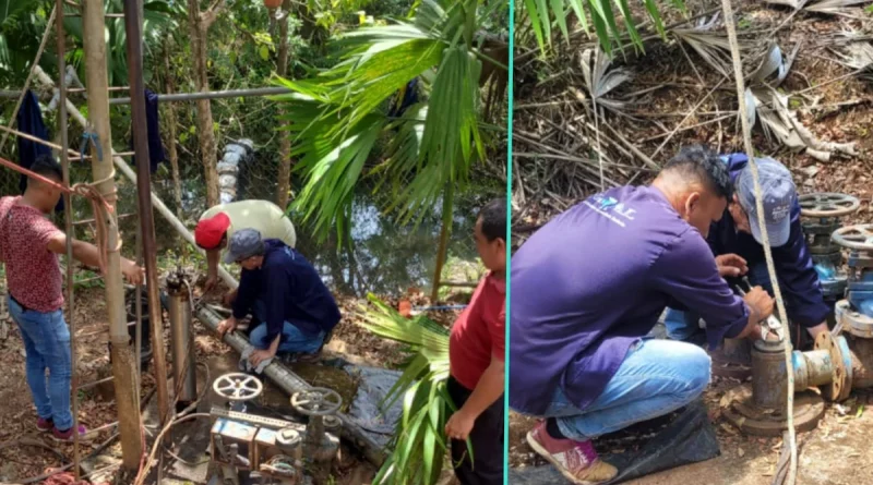 encala, servicio de agua, bombeo, nicaragua, gobierno d nicaragua, encal,