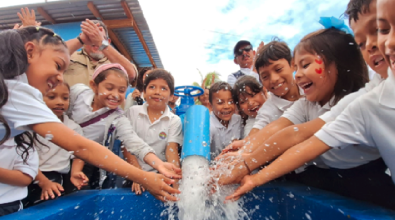 enacal, agua, pozo, familias nicaraguenses, managua