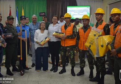 nicaragua, ejercito de nicaragua, plan de prevención de incendios forestales,