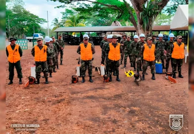 ejercito de nicaragua, rio san juan, managua, plan de incendios forestales, nicaragua