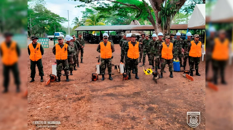 ejercito de nicaragua, rio san juan, managua, plan de incendios forestales, nicaragua