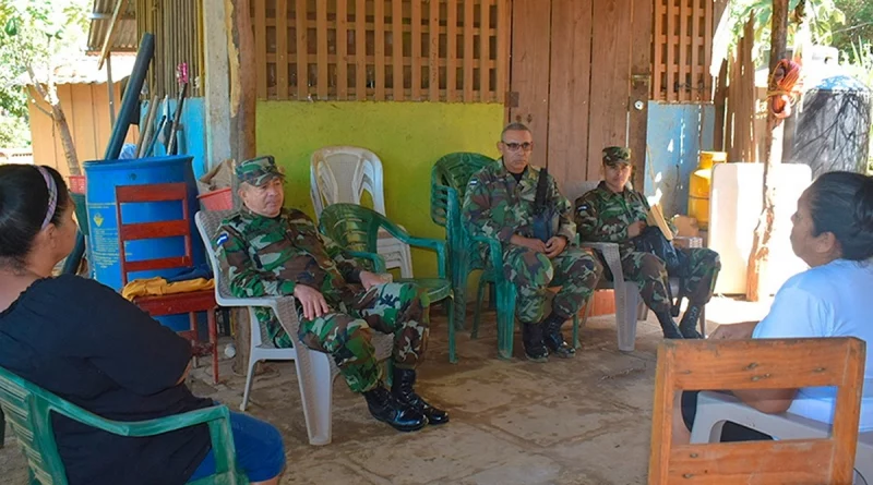 ejercito de nicaragua, managua, autoridades municipales, productores de managua, seguridad en el campo