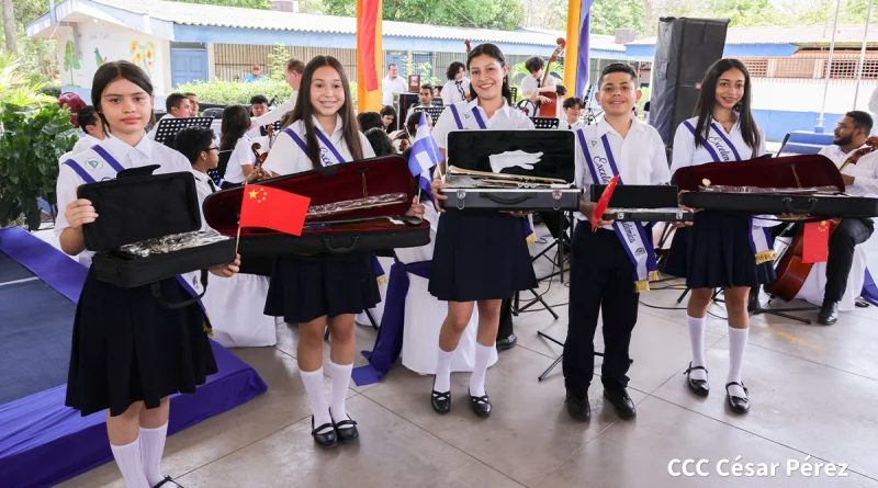 nicaragua, embajada de china, orquesta sinfonica, pueblo nuevo,