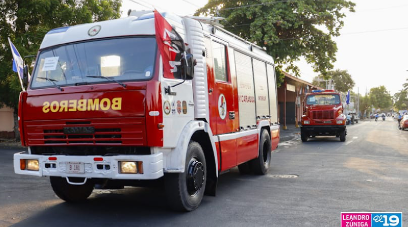 nicaragua, bomberos, villa progreso, managua