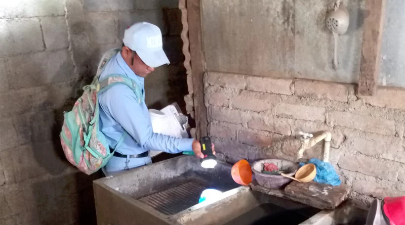 nicaragua, minsa, barrio grenada, jornada anti epidemica,