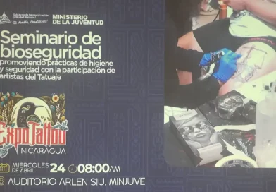Expo Tattoo, Nicaragua, tatuadores, capacitación, seminario, bioseguridad, artistas del tatuaje, preparación, tatuaje,