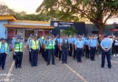 policía Nacional, familias, Managua, Día Nacional de la Paz, diana, conmemoración, 19 de abril,