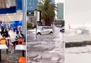 inundaciones, fuertes lluvias, Emiratos Árabes, Dubái, caos, fenómeno climático, últimos 75 años,