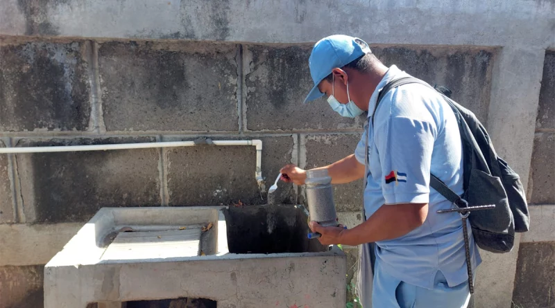 nicaragua, minsa, jornada anti epidemica, barrio jorge dimitrov,