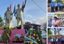 Matagalpa, matagalpinos, rinden homenaje, legado histórico, Comandante Tomás, Comandante Tomás Borge, ofrendas florales,