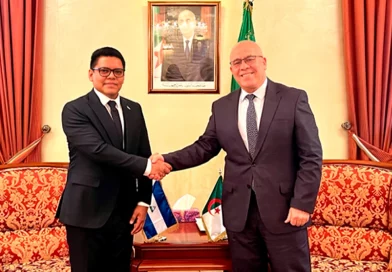 embajadas, argelia, nicaragua, encuentro fraternal, ministro de agricultura de argelia