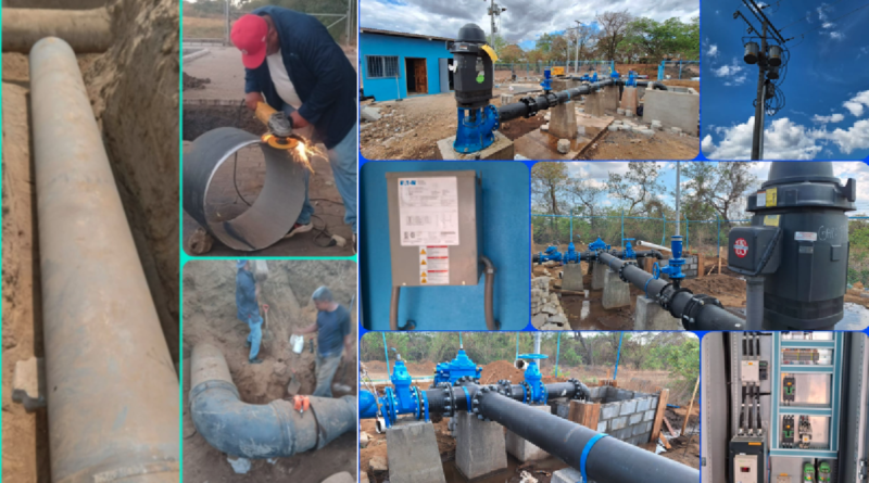 nicaragua, servicio de agua, leon, agua de calidad, nuevos pozo, familias leonesas