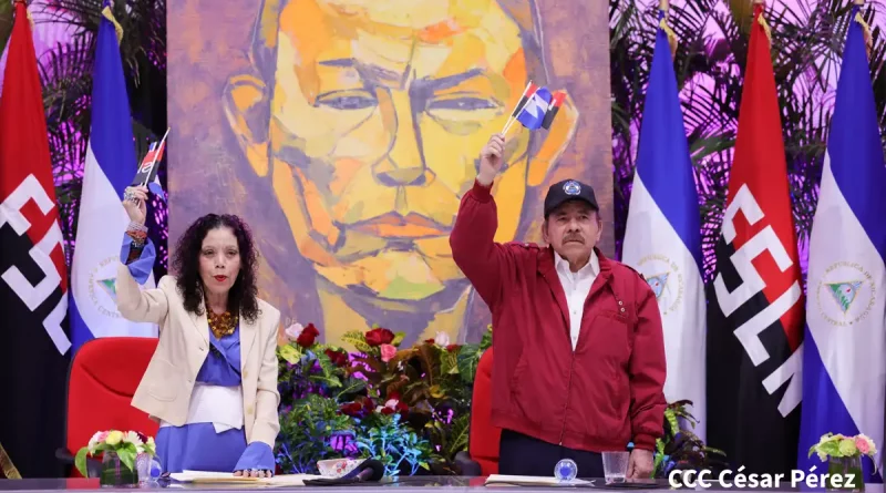 rosario murillo, vicepresidenta de nicaragua, discurso rosario murillo, rosario murillo 30 de abril del 2024, daniel ortega, tomas Borge, frente sandinista, héroes y mártires,