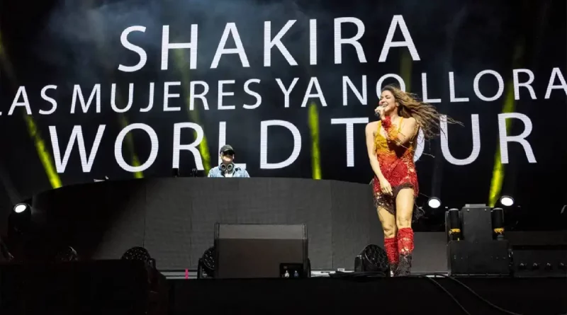 Shakira, gira mundial, concierto, presentación, Las Mujeres No Lloran, fechas, colombiana, Tour mundial, cantante,