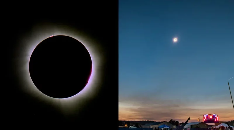 eclipse solar toral, eclipse solar, 8 de abril, ver, hora de inicio, países donde se vera, fenómeno astronómico,