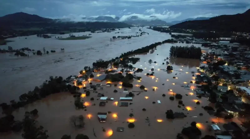 Brasil, Río Grande do Sul, fuertes lluvias, desaparecidos, muertos, intensas lluvias, precipitaciones, devastación, inundaciones, deslizamientos,