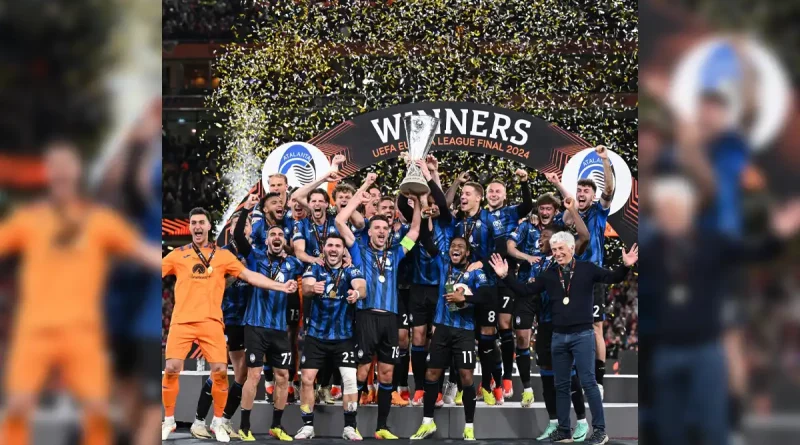 equipo, futbol, UEFA Europa League, campeones, coronan, Atalanta, final, juego partido,