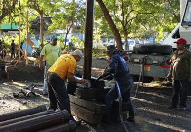nicaragua, enacal, pozo de agua, carretera masaya,