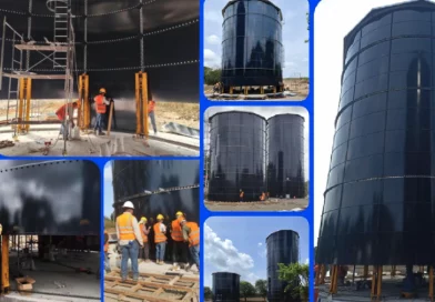 nicaragua, jinotepe, tanques de agua, construcción, agua potable