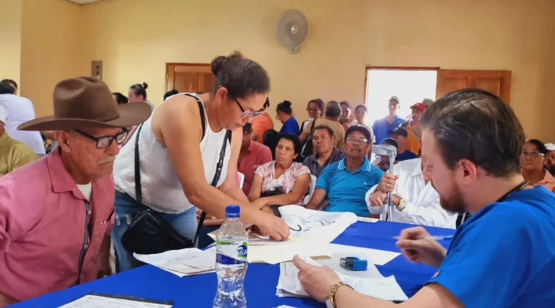 nicaragua, brigada sandinista, jornada de salud, condesa, estela