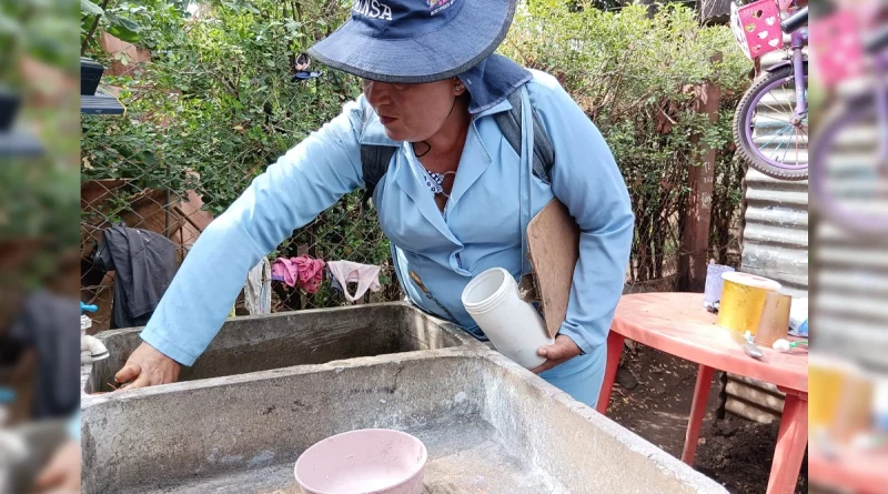 minsa, salud, managua, dengue, barrio 22 de enero, brigadistas del minsa