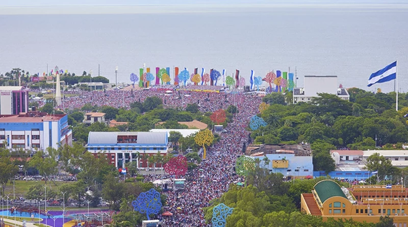 dignidad nacional, daniel ortega saavedra, rosario murillo, patria libre o morir, managua, nicaragua