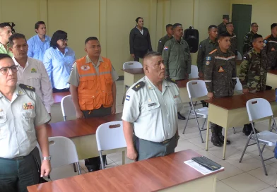 nicaragua, ejercito de nicaragua, curso de metodologia en material ambiental,