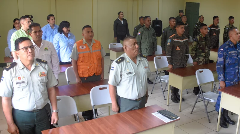 nicaragua, ejercito de nicaragua, curso de metodologia en material ambiental,