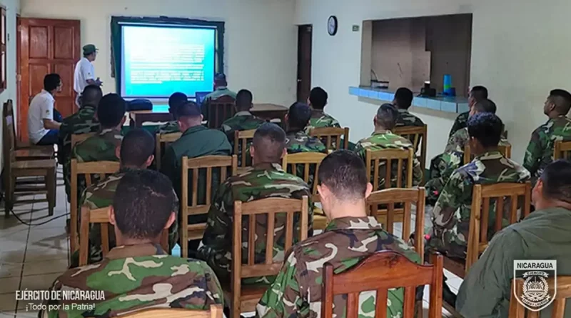 capacitación, Ejército de Nicaragua, efectivos militares, recursos naturales, delitos contra el ambiente, ambiental, forestal,