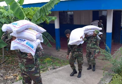 nicaragua, merienda escolar, ejercito de nicaragua, alimentos,