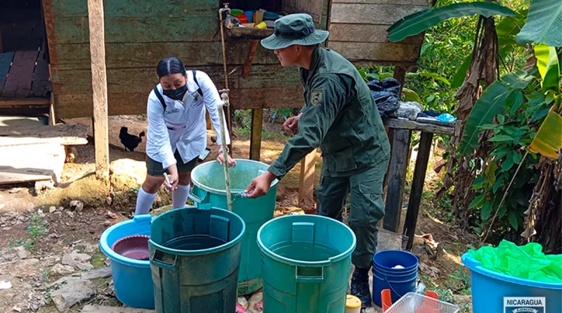 nicaragua, jornada anti epidemica, caribe norte, ejercito de nicaragua,